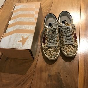 Women’s Golden Goose Suede Super Star Sneakers